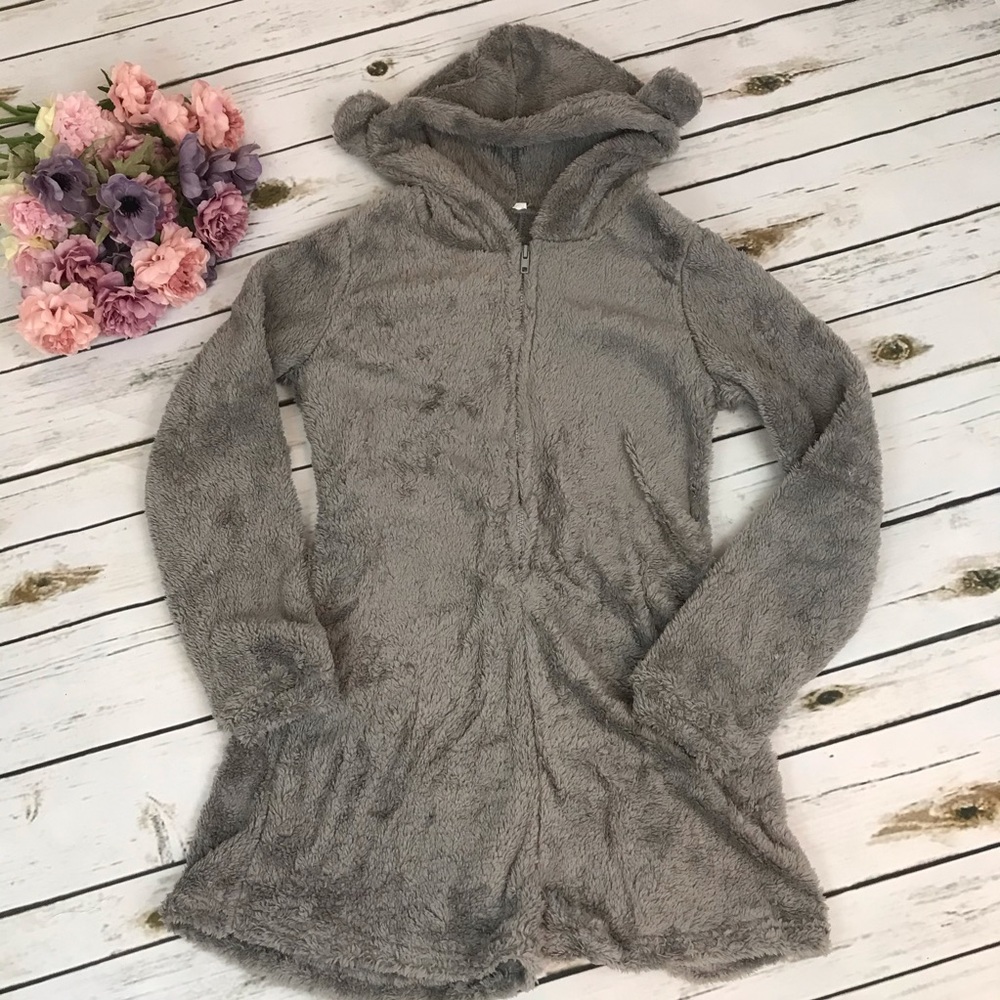 Sexy Animal Hoodie Sleep Jumpsuit with Ears - Picture 7 of 16